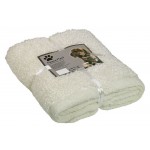 Fleece deken boucle beige, 100 x 150 cm